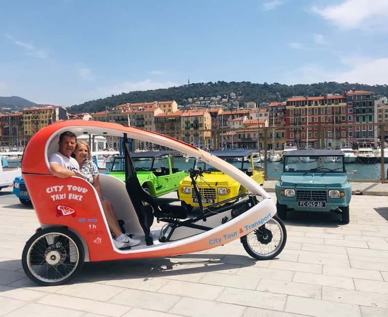 Nice : Visite privé 1H en Vélotaxi avec un guide local. - Pickup, Drop-Off, and How You Start the Tour Smoothly