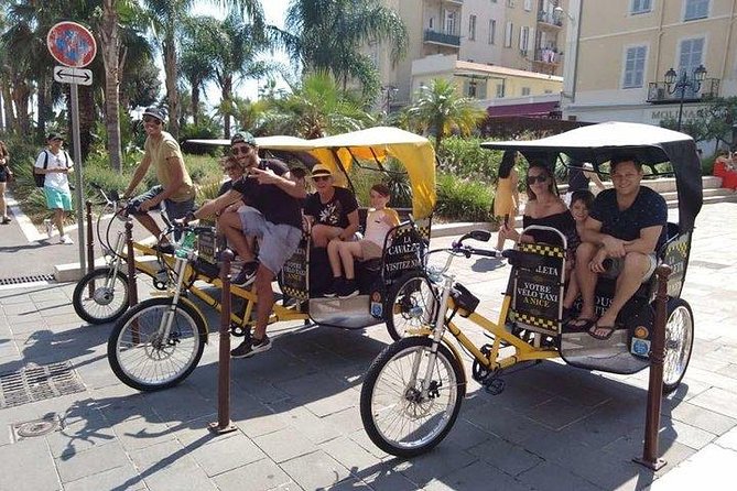Original Nice city tour ( pedicab-vélo taxi) - Key things that make this Nice tour work
