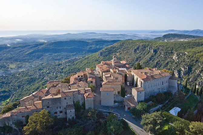 Private Day Trip: Provence Countryside by Minivan from Nice - Gourdon, the hilltop break with big sky views