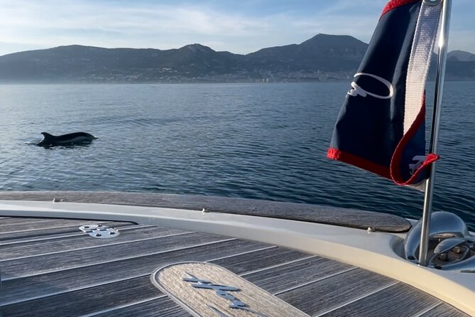 Private Luxury Boat Tour of the Beautiful Riviera Nice / Monaco - Eze-sur-Mer beach time: anchor, snacks, and a snorkel-friendly pause
