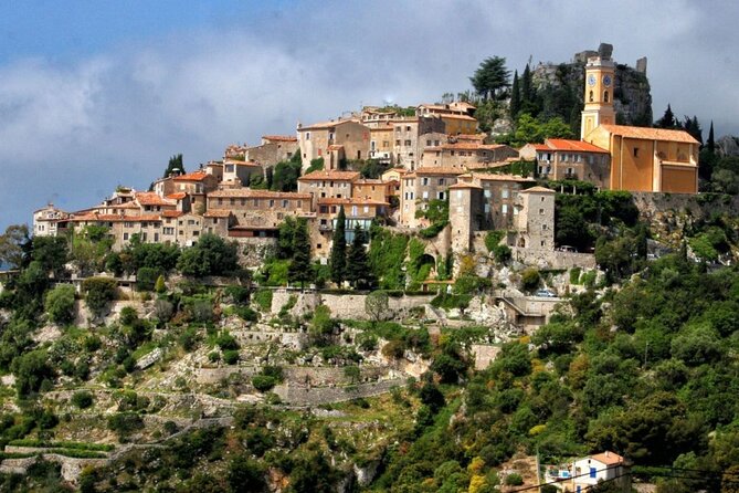 PRIVATE TOUR: departure of cruises: Eze, Monaco, Monte Carlo - Mt Boron and Villefranche-sur-Mer: quick stops with real payoff