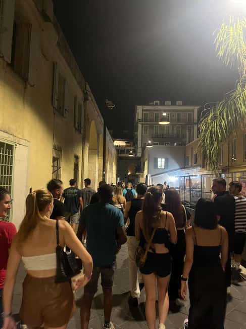 Pub Crawl Nice: Free Shots,Best Bar, Secret Surprise with us - Meeting Point, T-Shirt Signal, and Getting In Fast