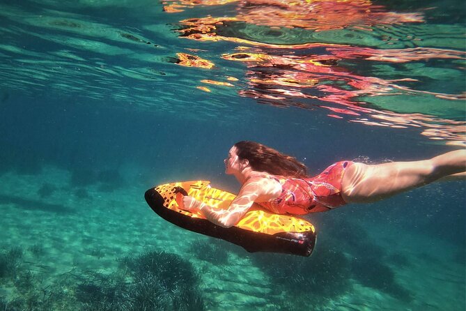 Session of 30 minutes of Unique Sensations in Underwater Scooter - Electric Underwater Scooter Basics: Seabob Meets the French Riviera