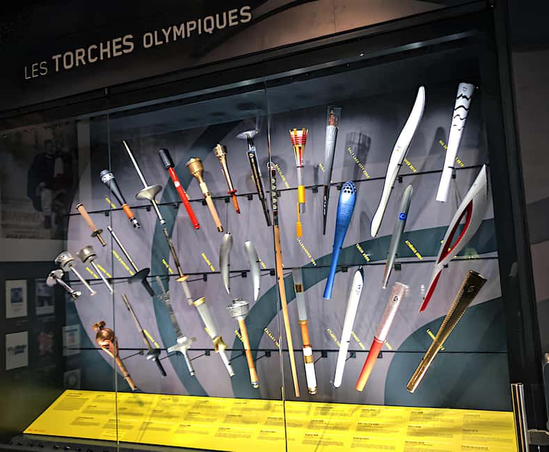 Ticket to Musée National du Sport - Olympic Torches: More Than Souvenirs